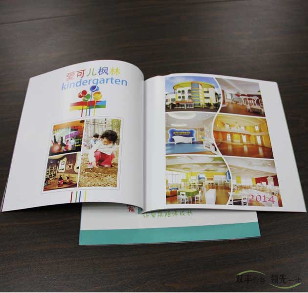 企業(yè)畫冊印刷常用紙張，開數(shù)和裝訂方式。
